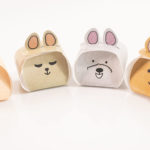 犬の形をした小さなギフトボックスの作り方【無料展開図付き】