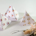 簡単かわいい「テトラパック（三角パック）」の作り方/無料テンプレート展開図