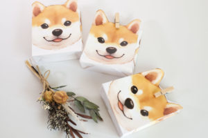 柴犬のほんわか魅力を感じる！簡単かわいい紙袋折り紙の作り方