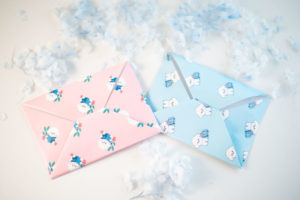 折り紙だけで作れる便利なミニ封筒の作り方