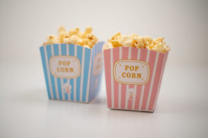 【無料テンプレートあり】ポップコーン箱の展開図を印刷&手作り!誕生日やパーティーに最適
